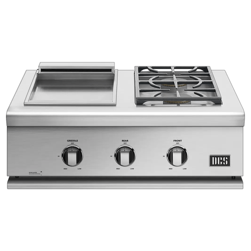 DCS 30” Series 7 Double Side Burner/Griddle BFGC-30BGD - Texas Star Grill Shop BFGC-30BGD-N
