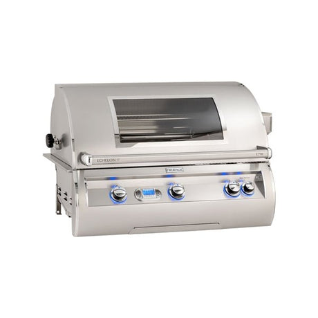 Fire Magic Echelon E790i Built-in Gas Grill, Analog Therm. W/ Window - Texas Star Grill Shop E790I-8EAN-W