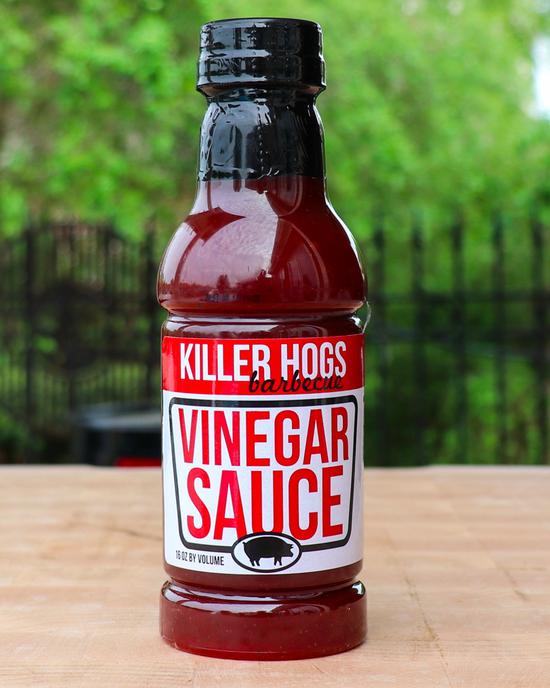 Killer Hogs Vinegar Sauce, 16oz - Texas Star Grill Shop H2Q-0119-CS