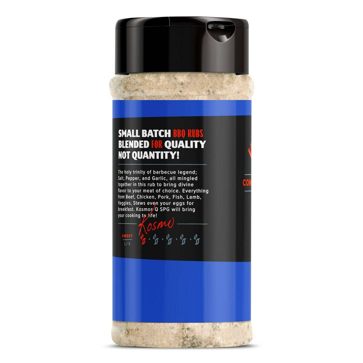 Kosmos Q SPG BBQ Dry Rub - Texas Star Grill Shop KOS-SPGRUB-16OZ