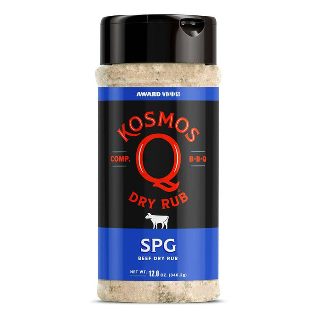 Kosmos Q SPG BBQ Dry Rub - Texas Star Grill Shop KOS-SPGRUB-16OZ