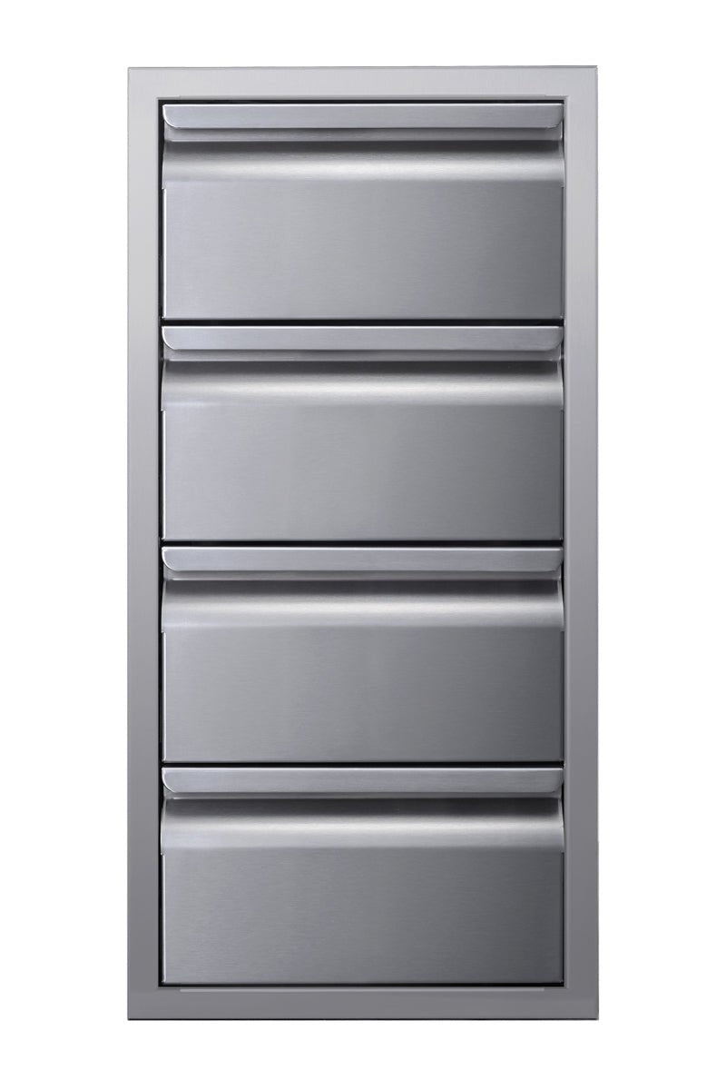 Memphis Four Drawer Stack 15" - Texas Star Grill Shop VGC15DB4