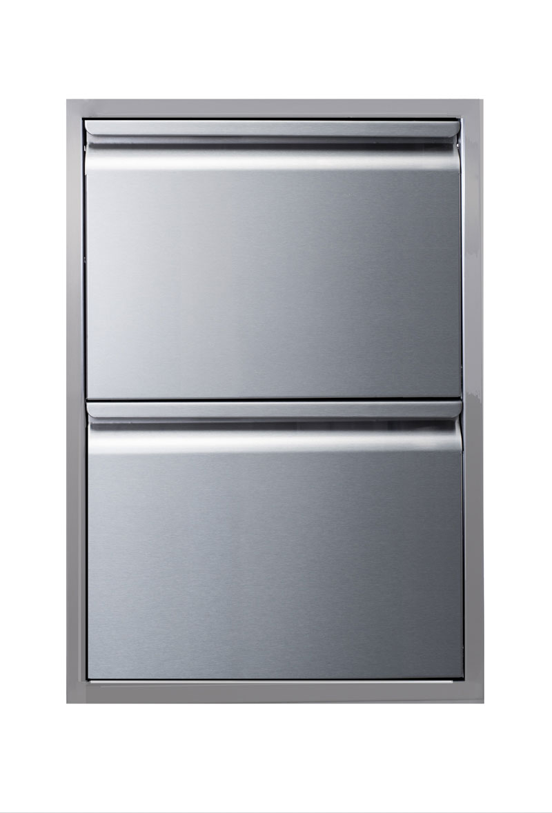 Memphis Two Drawer Stack 21" - Texas Star Grill Shop VGC21DB2