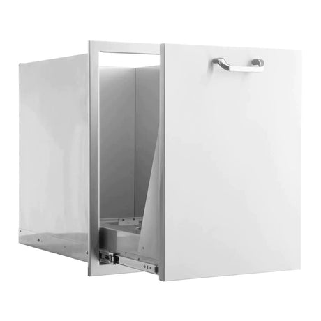 PCM 260 Series 20-Inch Roll-Out Double Trash/Recycling Bin BBQ-260-TREC-DRW - Texas Star Grill Shop BBQ-260-TREC-DRW