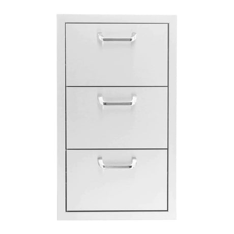 PCM 3-DRAWER STORAGE WITH TOP PAPER TOWEL HOLDER BBQ-260-DRW3-PTH - Texas Star Grill Shop BBQ-260-DRW3-PTH