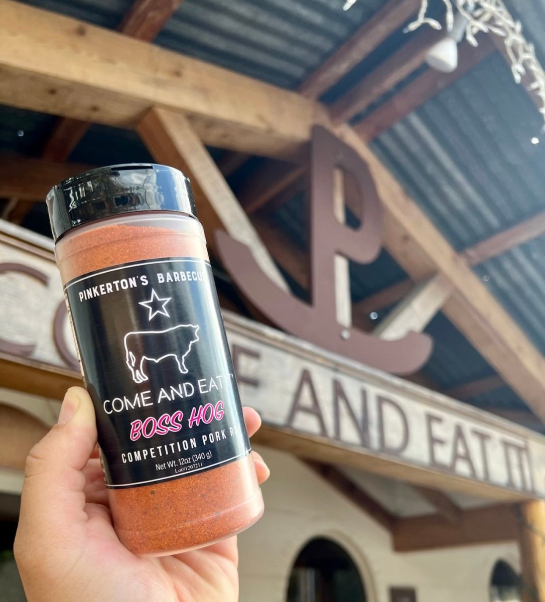 Pinkerton's Boss Hog (Pork Rub) - Texas Star Grill Shop PINKBHPR