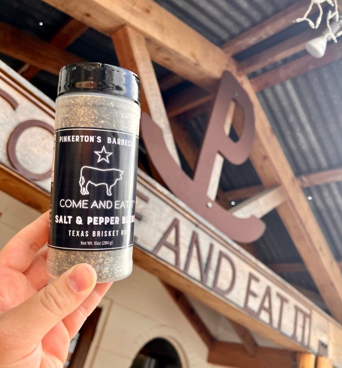 Pinkerton's Salt & Pepper Blend - Texas Star Grill Shop PINKSPB