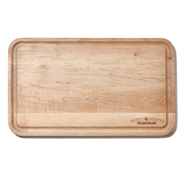 Pitts & Spitts Hardwood Cutting Board - Texas Star Grill Shop A-CUTTINGBOARD