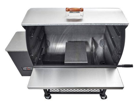 Pitts & Spitts Maverick 2000 Wood Pellet Grill w/ 8" Big Wheels - Texas Star Grill Shop P-MAV-2000