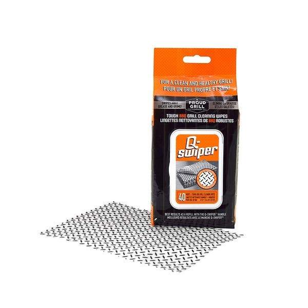 Q-Swiper BBQ Grill Cleaning Wipes Refill - 40-Count - Texas Star Grill Shop 2400C