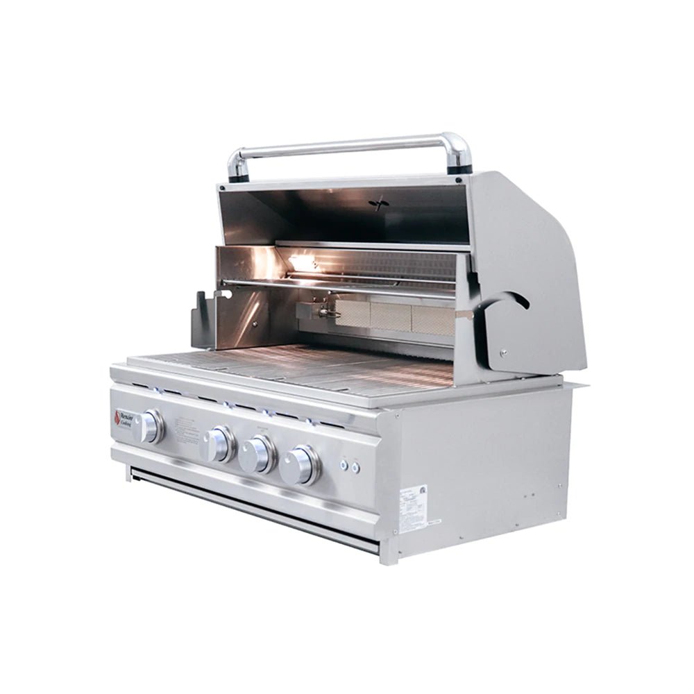 RCS 30" Cutlass Pro Built In Grill W/ Window - RON30AW - Texas Star Grill Shop RON30AW