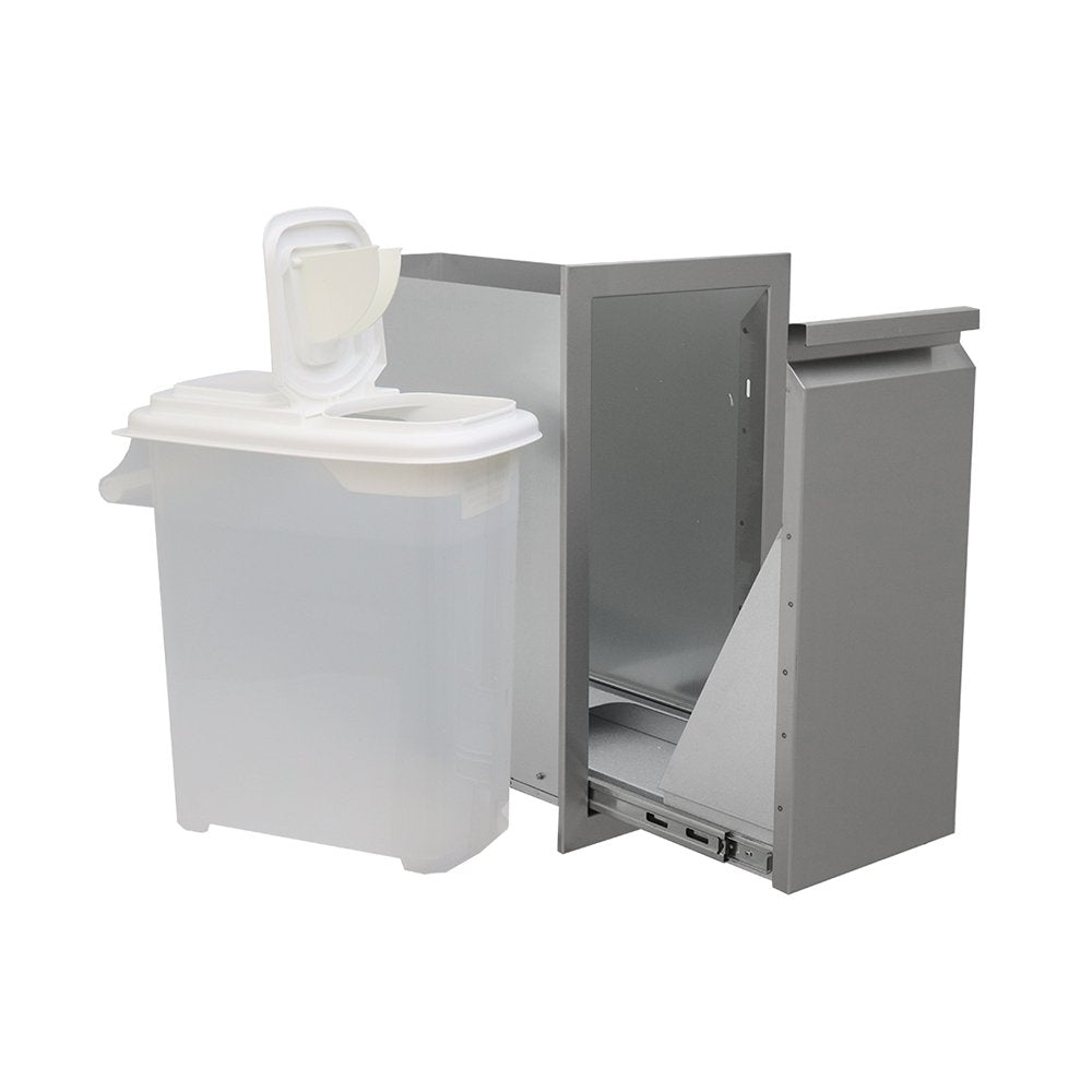 RCS Valiant Charcoal & Pellet Storage Drawer - Fully Enclosed - Texas Star Grill Shop VDCP1