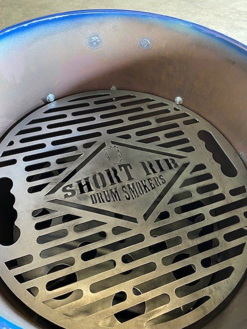 Short Rib Drum Smokers Rusty with Clear Coat - Texas Star Grill Shop SRDS-Rusty