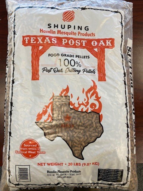 Shuping Texas Post Oak Wood Pellets, 20 lb