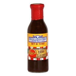 SuckleBusters BBQ Sauce Peach, 12oz - Texas Star Grill Shop SBBQ-010