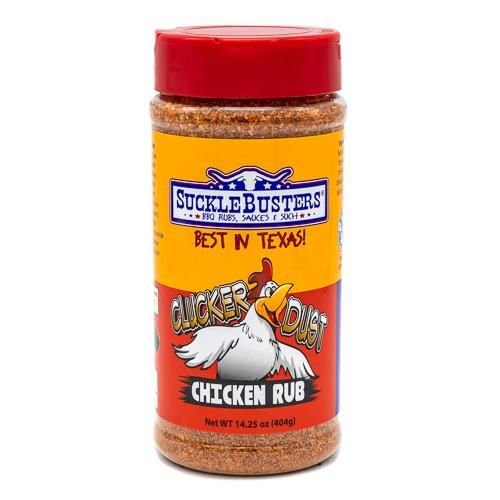 Sucklebusters Clucker Dust BBQ Rub 14.25oz SBCD/005 - Texas Star Grill Shop SBCD-005