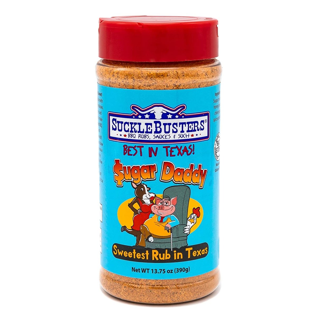SuckleBusters Sugar Daddy Rub - Texas Star Grill Shop 06534
