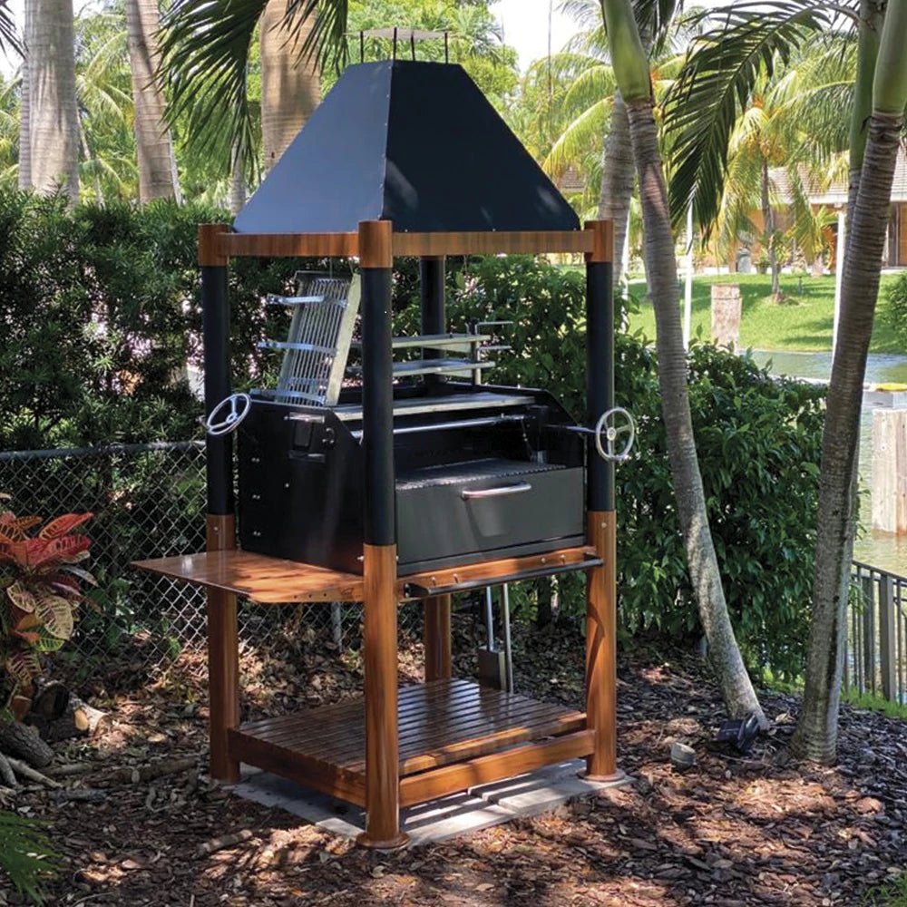 Tagwood Stationary Argentine Grill BBQ02SI - Texas Star Grill Shop BBQ02SI