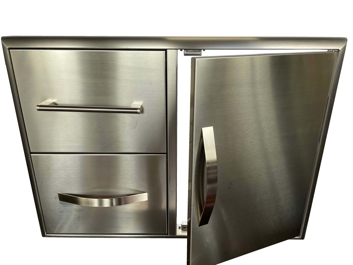 Texas Star Combo Double Drawer and Door 30 X 21.9 - Texas Star Grill Shop JPROCDWDDS