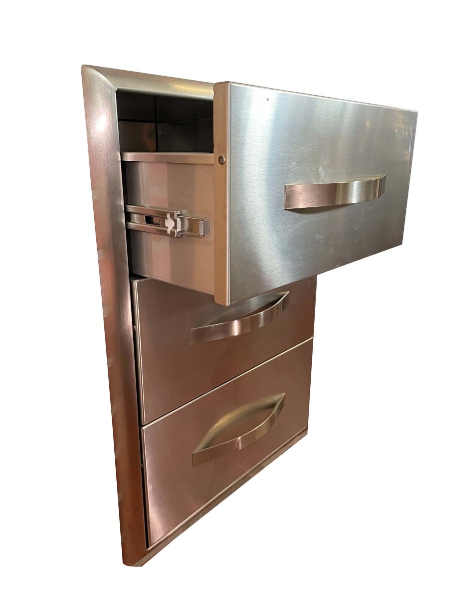 Texas Star Triple Access Drawer 18.3 X 25.5 - Texas Star Grill Shop JPRODWT1825