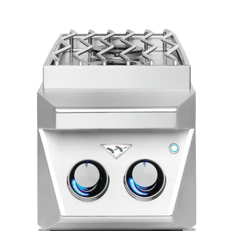 Twin Eagles 13" Double Side Burner (Model TESB132-C) - Premium Addition to Your Outdoor Kitchen Setup - Texas Star Grill Shop TESB132-CN