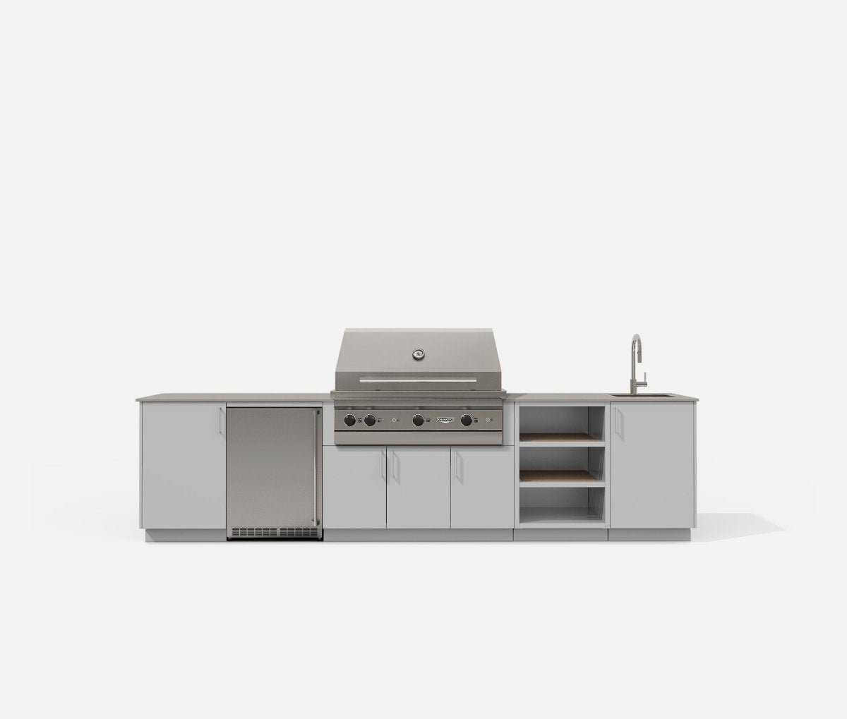 Urban Bonfire Breeze 42 with Dekton Countertop - Texas Star Grill Shop BREEZE 42