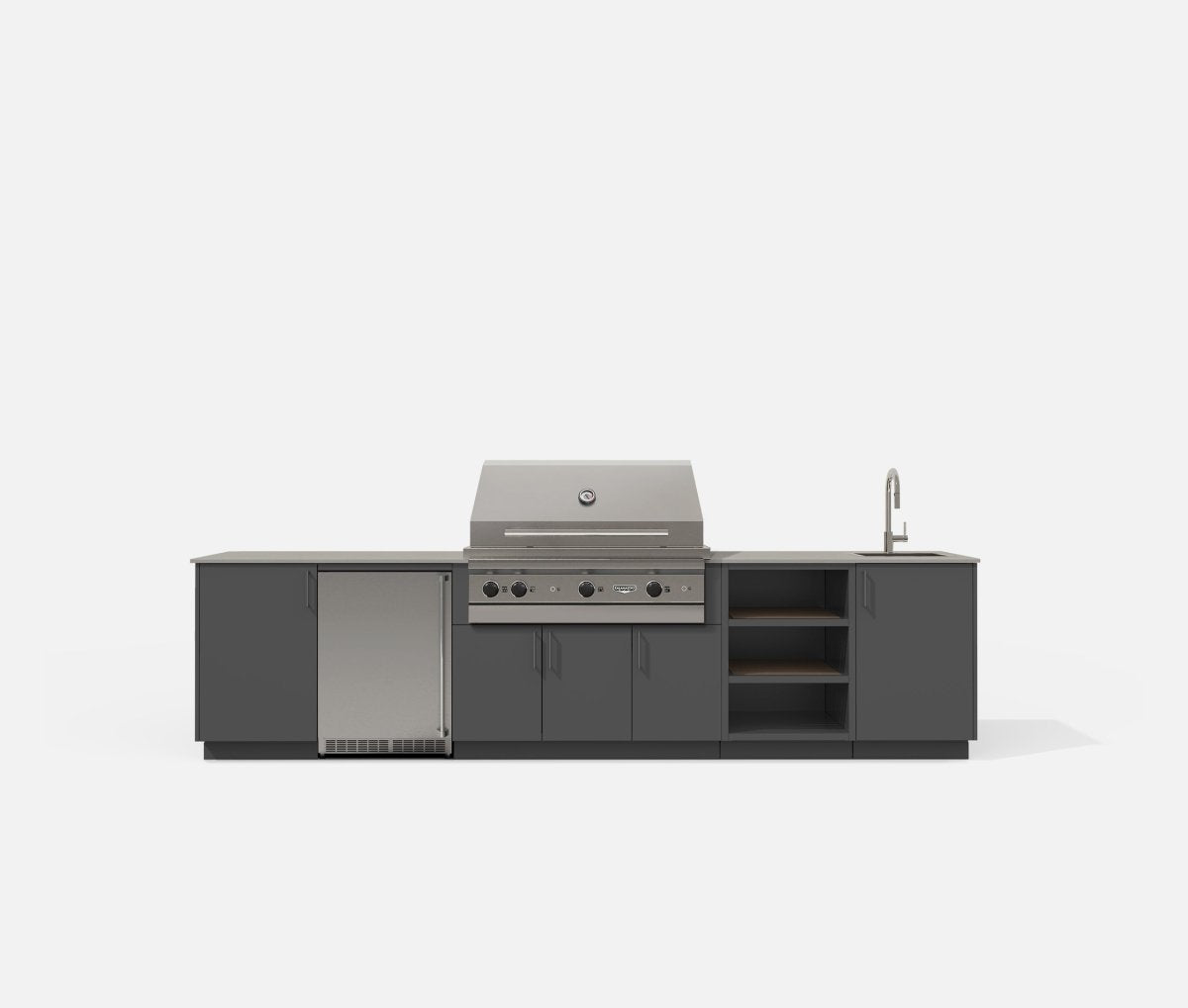Urban Bonfire Breeze 42 with Dekton Countertop - Texas Star Grill Shop BREEZE 42