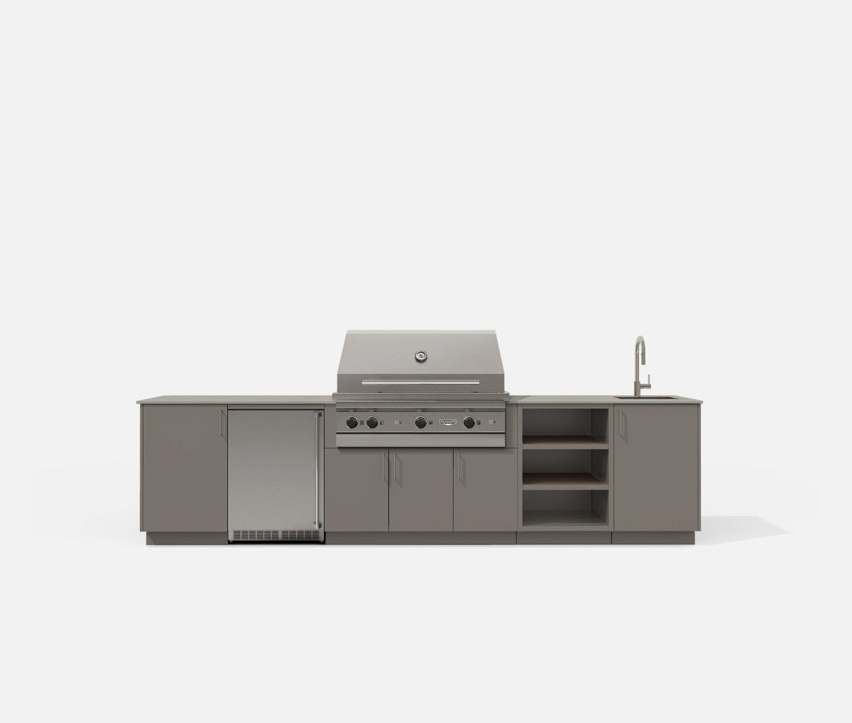 Urban Bonfire Breeze 42 with Dekton Countertop - Texas Star Grill Shop BREEZE 42