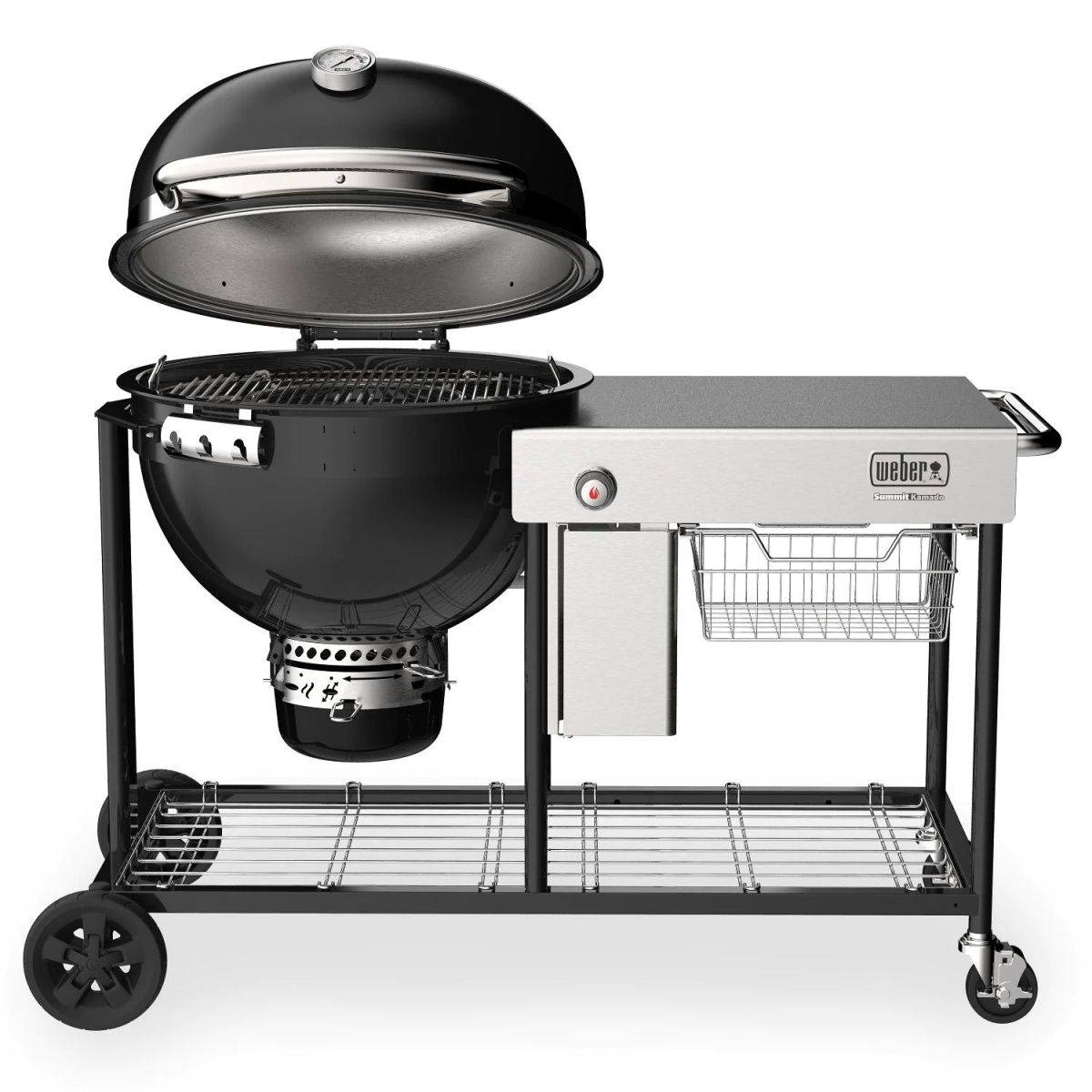 Weber Summit 24-Inch Kamado S6 Charcoal Grill Center - 18501101 - Texas Star Grill Shop 18501101