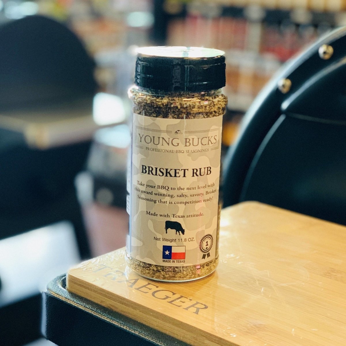 Young Bucks Brisket Rub 12.5oz - Texas Star Grill Shop 76041