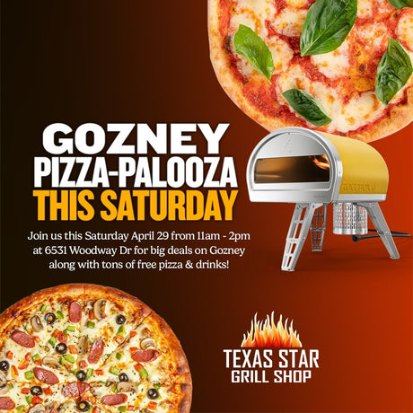Gozney Pizza-Palooza April 29 | Free Pizza & Drinks | Huge Sales! - Texas Star Grill Shop