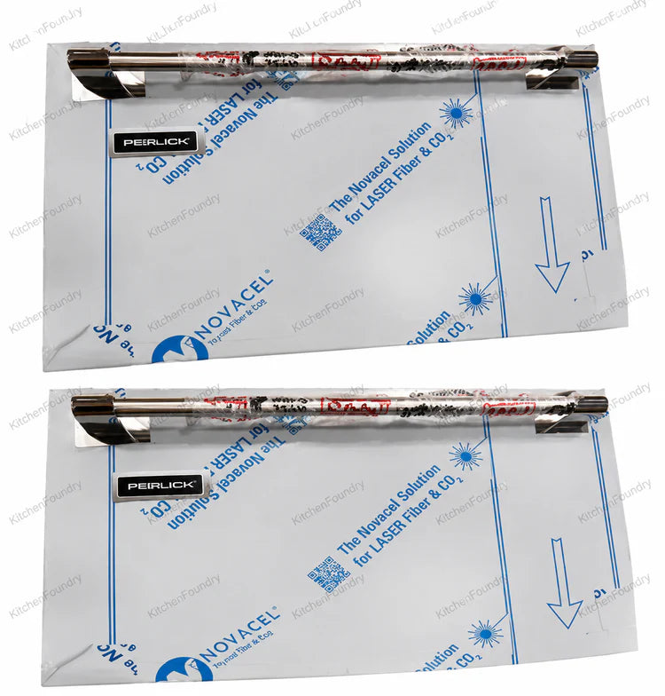 Perlick G5-24" SS Overlay and Two Tone Handle Qty 2 each, Solid, Drawer Set, No Lock