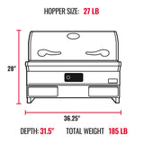 Recteq NEW! RT-1300ES Built-In Pellet Grill
