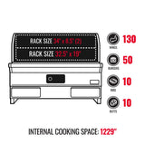 Recteq NEW! RT-1300ES Built-In Pellet Grill
