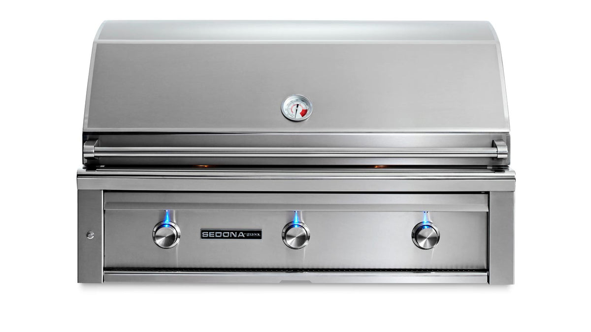 Lynx Sedona L700 42-inch built-in stainless steel gas grill with three burners