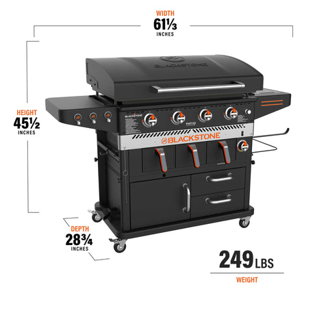 Blackstone Griddle with Air Fryer