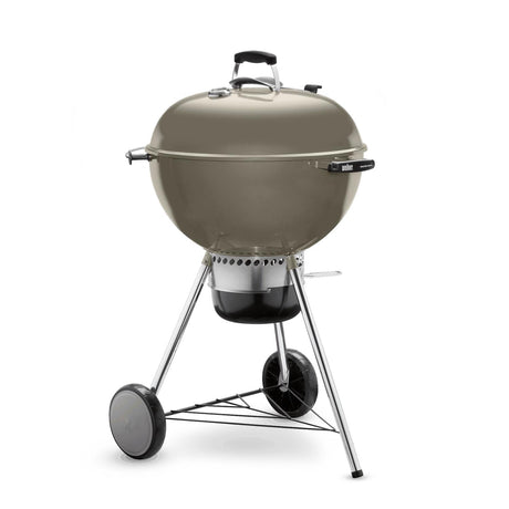 Weber Master Touch 22-Inch Charcoal Grill With Gourmet BBQ System Cooking Grate - Smoke - 14510601