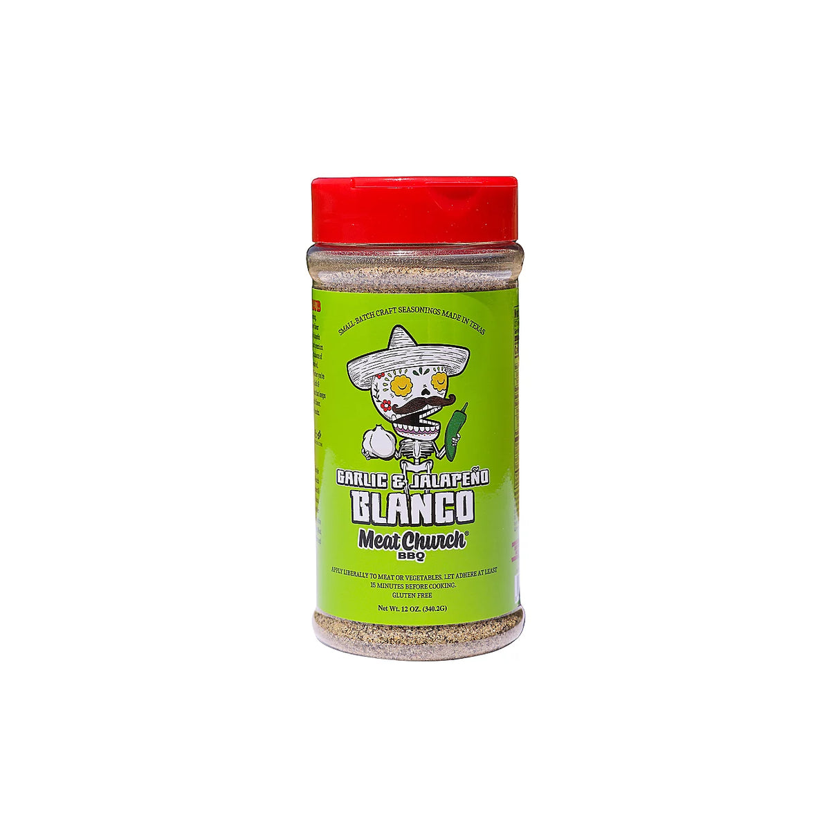 Meat Church Garlic & Jalapeno blanco Seasoning 12oz