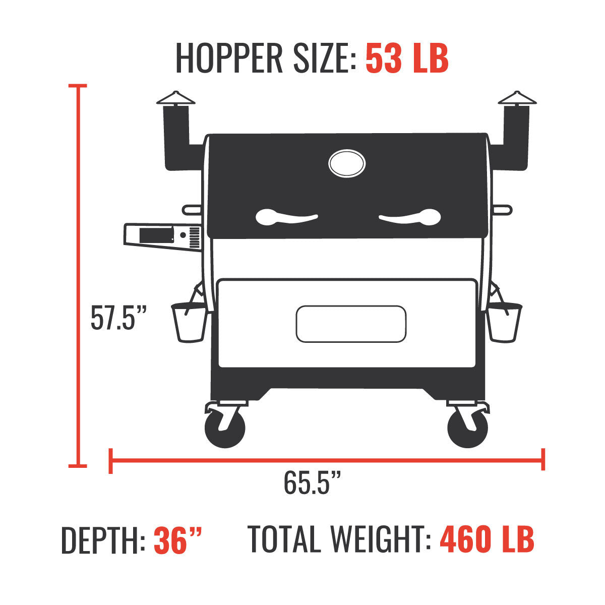 Recteq BFG Pellet Grill RT-2500