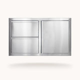 American Made Grills 36" Deluxe 2-Drawer with Single Access Door Combo DC2-36-AMG