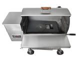 Pitts & Spitts Maverick 850 Stainless Pellet Grill P-MAV-850-SS - Texas Star Grill Shop P-MAV-850-SS, Pitts and Spitts Houston, Pitts and Spitts Marine Grade