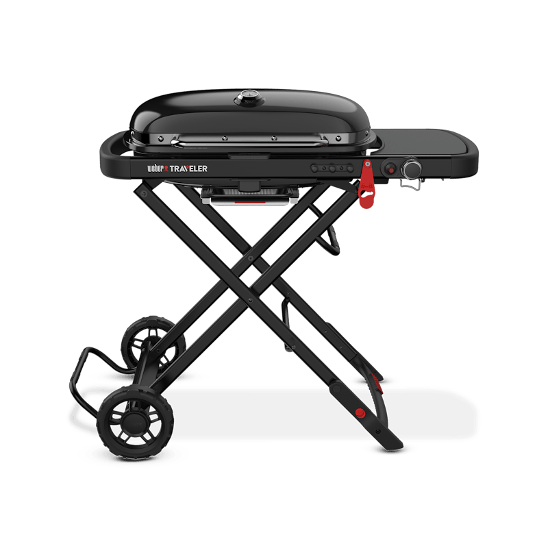 Weber Traveler Portable LP Gas Grill Stealth Edition 9013001