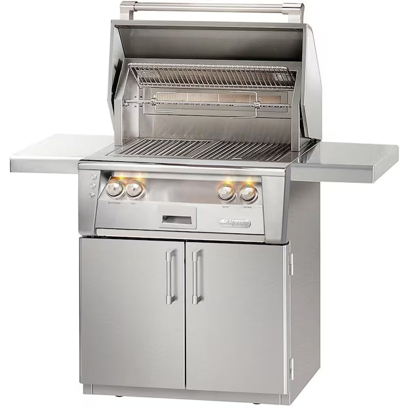 Alfresco ALXE 30-Inch Freestanding Propane Gas Grill With Sear Zone And Rotisserie - ALXE-30SZC