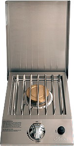 Artisan Drop-In Single Side Burner LP/NG - ART-SB1
