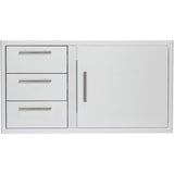 *OPEN BOX* Blaze Door Drawer Combo 39" BLZ-DDC-R-39-LTSC