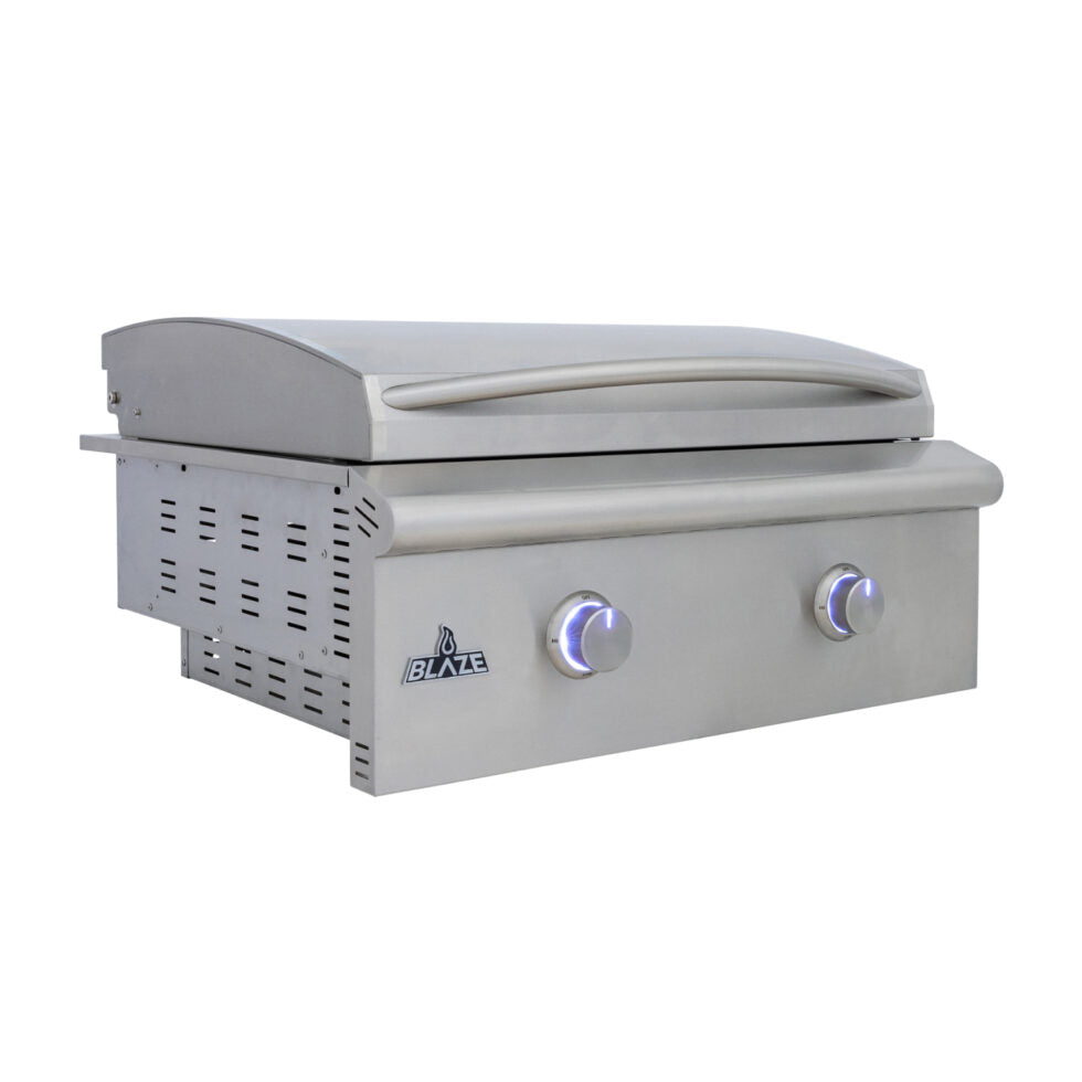 Blaze LTE+ 30-Inch Built-in Griddle w/ Lift-Assist Hood BLZ-GRIDDLE-LTE3