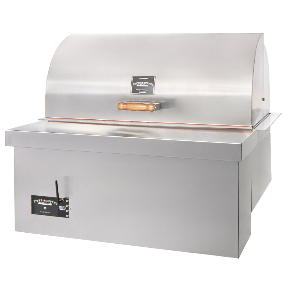 Pitts and Spitts 35" Built In Pellet Grill