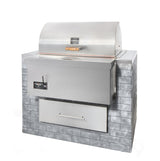 Pitts and Spitts 35" Built In Pellet Grill