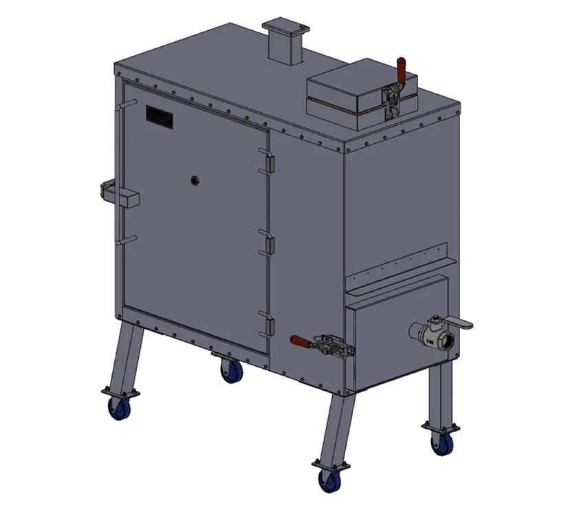 gravity smoker, charcoal gravity, Houston charcoal gravity, old country gravity smoker