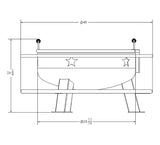 Houston fire pit, Old Country BBQ Fire Pit, Texas made fire pit